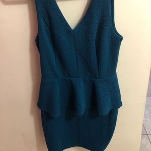 Medium Charlotte Russe dress worn twice , like new , some stretch, juniors cut